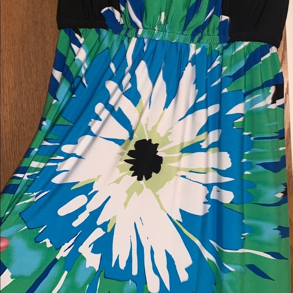 JcPenney black chiffon padded dress - Picture 2 of 5